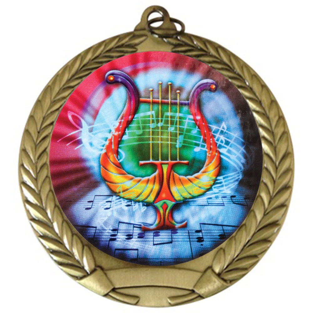 2-3/4" Music Medal