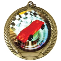 2-3/4" Pinewood Derby Medal