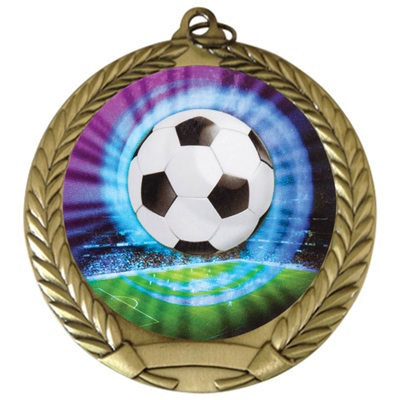 2-3/4" Soccer Medal