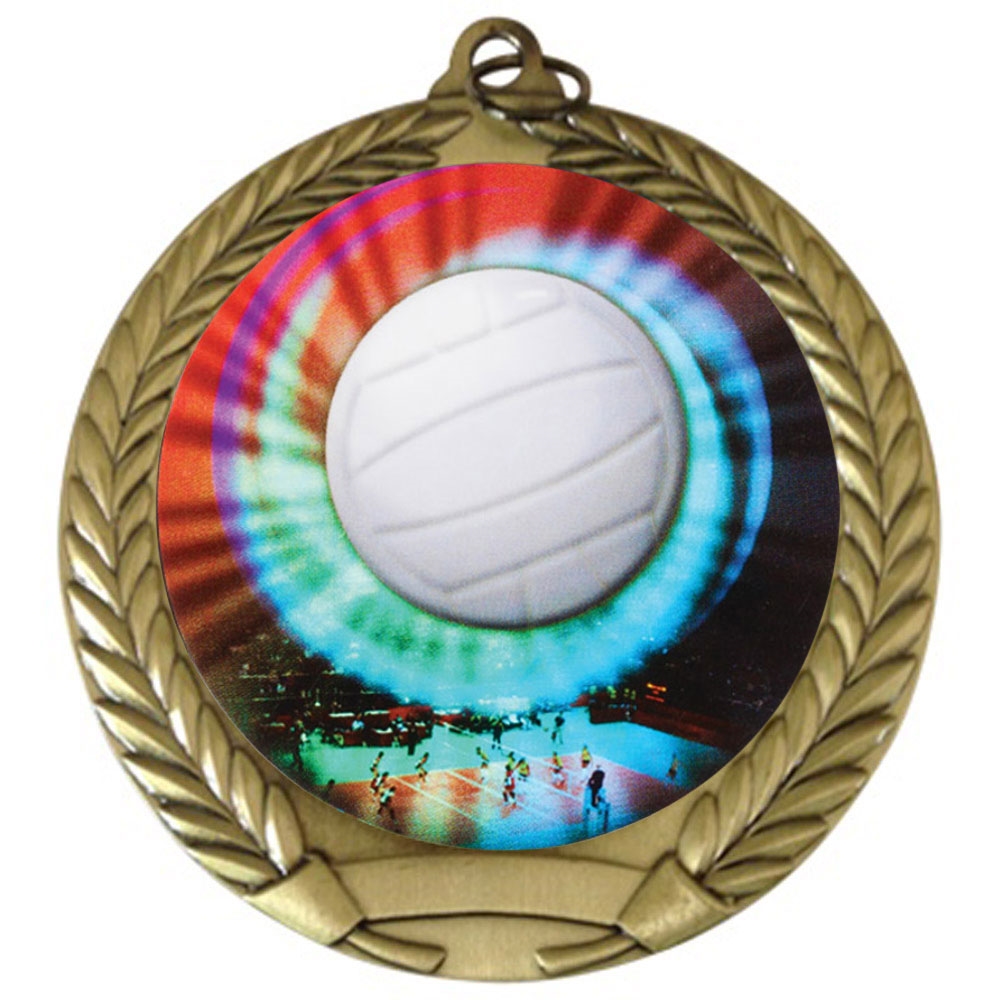 2-3/4" Volleyball Medal