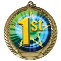 2-3/4" 1st Place Medal