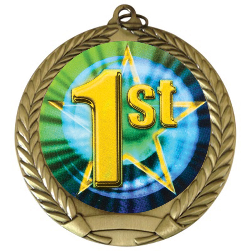 2-3/4" 1st Place Medal