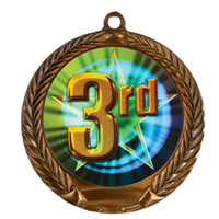 2-3/4" 3rd Place Medal