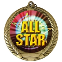 2-3/4" All Star Medal