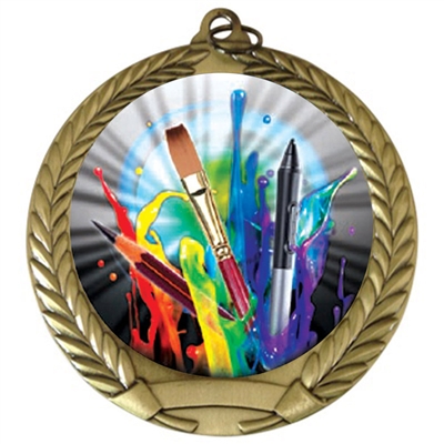 2-3/4" Art Medal