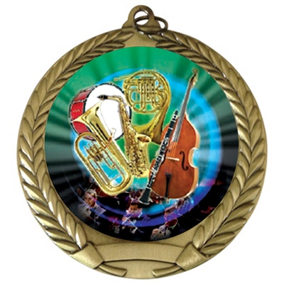 2-3/4" Band Orchestra Medal