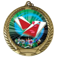 2-3/4" Cornhole Medal