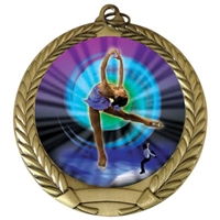 2-3/4" Figure Skating Medal