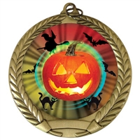 2-3/4" Halloween Medal