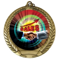 2-3/4" Top Sales Medal