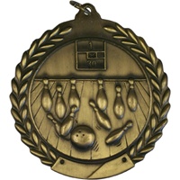 2-3/4" Bowling Medal MS104