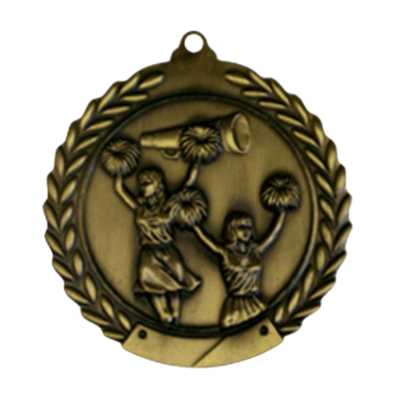 2-3/4" Cheerleading Medal MS105