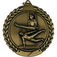 2-3/4" Male Gymnastics Medal MS109