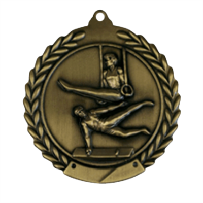 2-3/4" Male Gymnastics Medal MS109