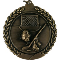 2-3/4" Hockey Medal MS110