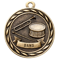 2" Scholastic Band Medal MS303