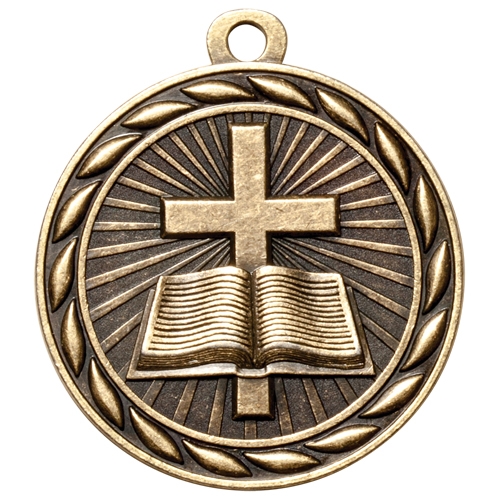 2" Scholastic Religion Medal MS304