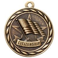 2" Scholastic Citizenship Medal MS305