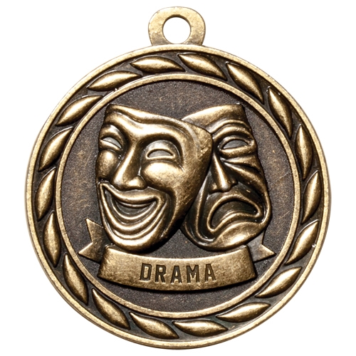 2" Scholastic Drama Medal MS306