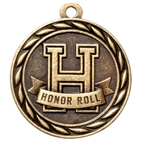 2" Scholastic Honor Roll Medal MS310