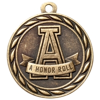 2" Scholastic A Honor Roll Medal MS311