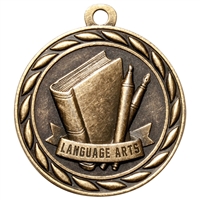 2" Scholastic Language Arts Medal MS314