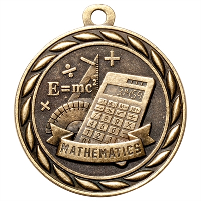 2" Scholastic Mathematics Medal MS316