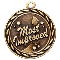 2" Scholastic Most Improved Medal MS317