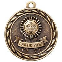 2" Scholastic Participant Medal MS320