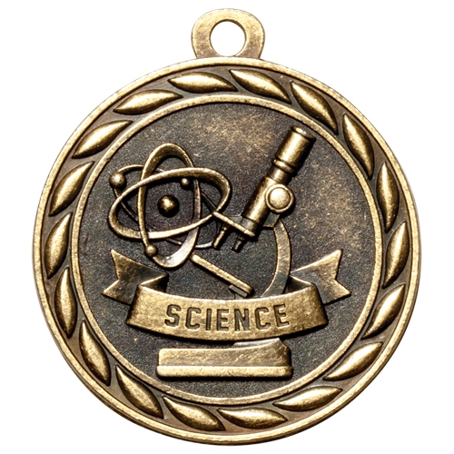 2" Scholastic Science Medal MS327