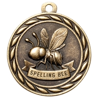 2" Scholastic Spelling Bee Medal MS329