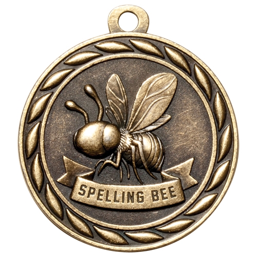 2" Scholastic Spelling Bee Medal MS329