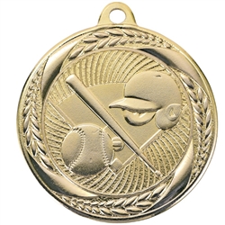 2" Bright Economy Baseball Medal (MS402)