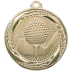 2" Bright Economy Golf Medal (MS407)