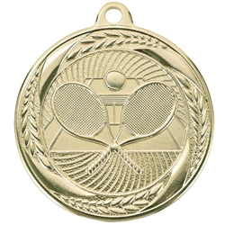 2" Bright Economy Tennis Medal (MS415)