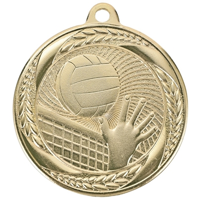 2" Bright Economy Volleyball Medal (MS417)