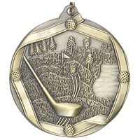 2-1/4" Golf Medal MS607