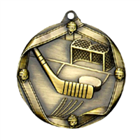 2-1/4" Hockey Medal MS610