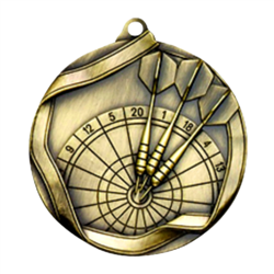 2-1/4" Darts Medal MS636