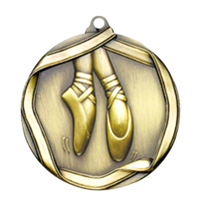 2-1/4" Ballerina Medal MS652