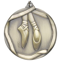 2-1/4" Ballerina Medal MS652