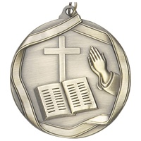 2-1/4" Religious Medal MS654