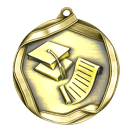 2-1/4" Scholastic Medal MS662