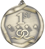 2-1/4" First Place Medal MS691AG