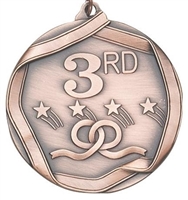 2-1/4" Third Place Medal MS693AB