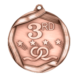 2-1/4" Third Place Medal MS693AB