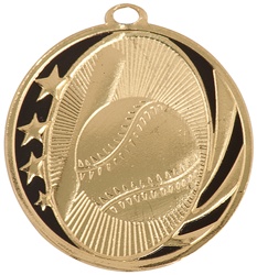 2" MidNite Star Series Baseball Medal MS701
