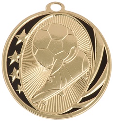 2" MidNite Star Series Soccer Medal MS707
