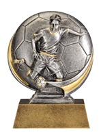 5" Motion Xtreme Boys Soccer Trophy
