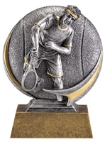 5" Motion Xtreme Boys Tennis Trophy